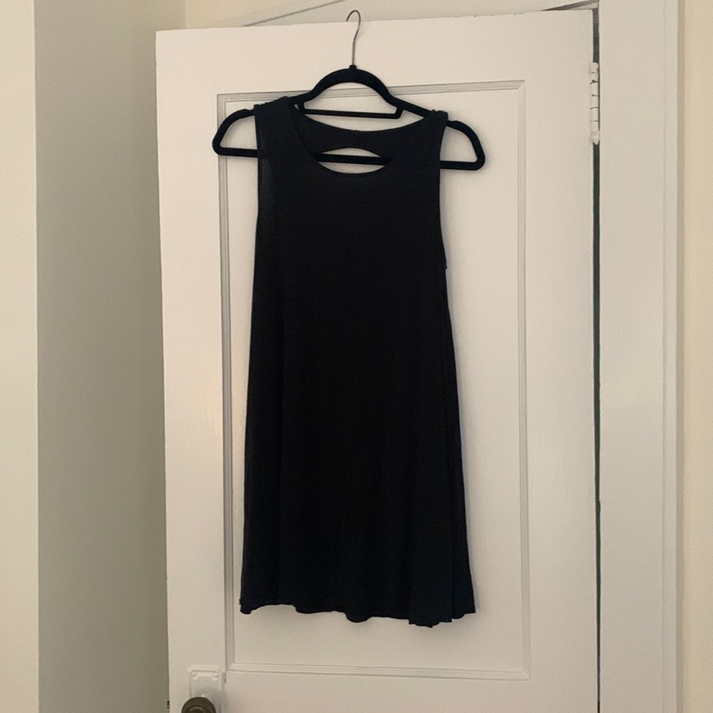 Black tank dress